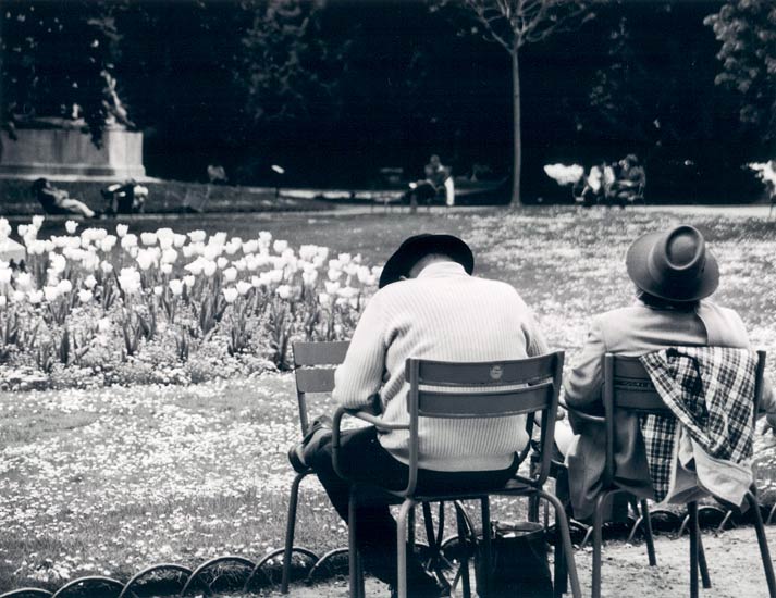 men in park